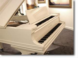 Mason Hamlin keyboard harp and soundboard